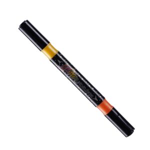 Multicolor double-headed marker pen