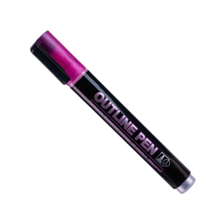 Double Outline Line Marker Colors Pens