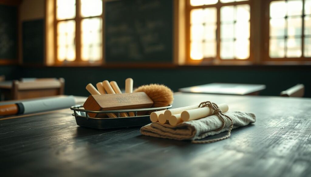 traditional chalkboard accessories maintenance