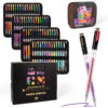 60 Colors Large Capacity Multicolor Gel Ink Pens