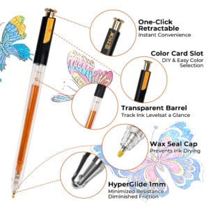 12 Colors Large Capacity Metallic