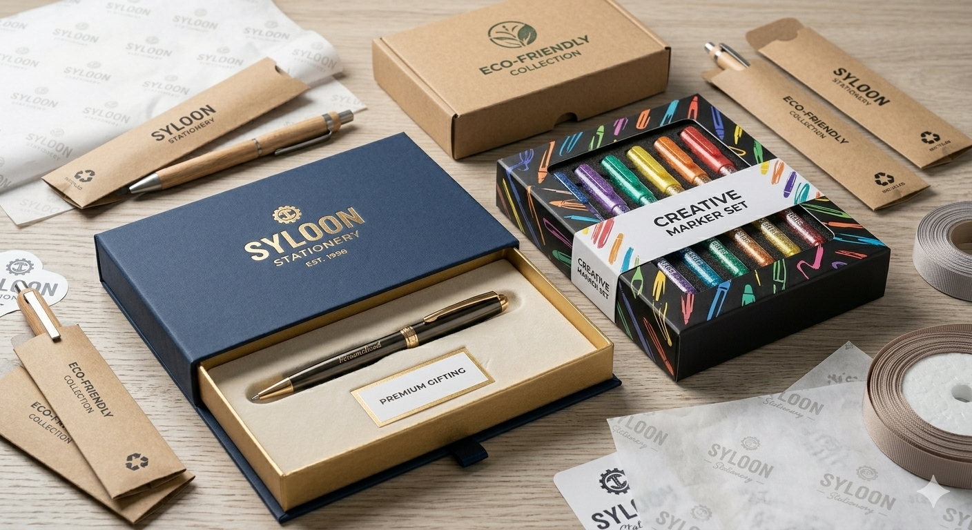 Elevate your product’s market value. We provide premium bespoke packaging, from eco-friendly sleeves to luxury gift boxes, designed to enhance the unboxing experience and brand prestige.