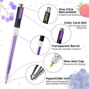 60 Colors Large Capacity Multicolor Gel Ink Pens
