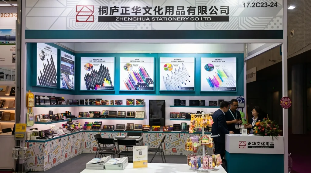 ZH STATIONERY Booth at 139th Spring Canton Fair 2026