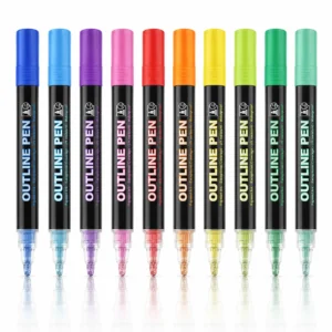 Large-Capacity Outline Pens