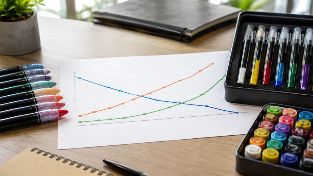 Acrylic marker market 2026 demand trends chart