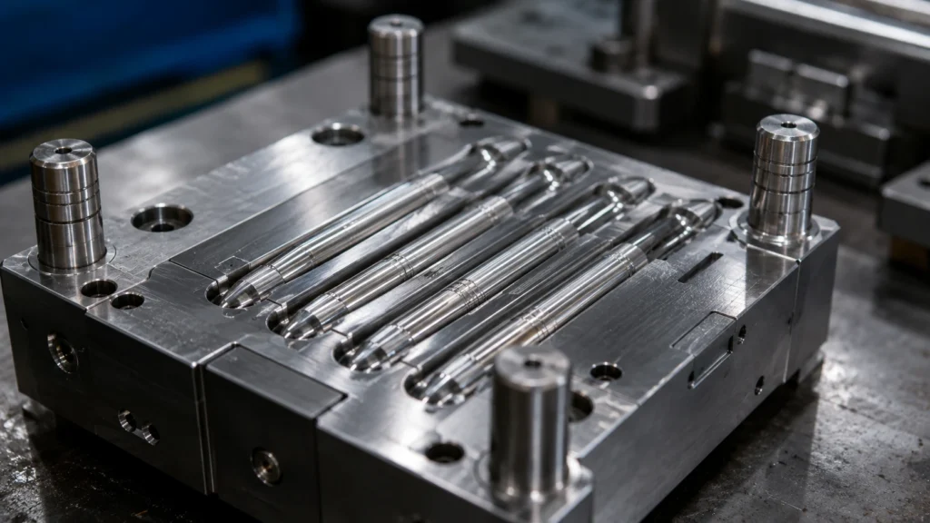 Precision pen mold tooling for custom manufacturing