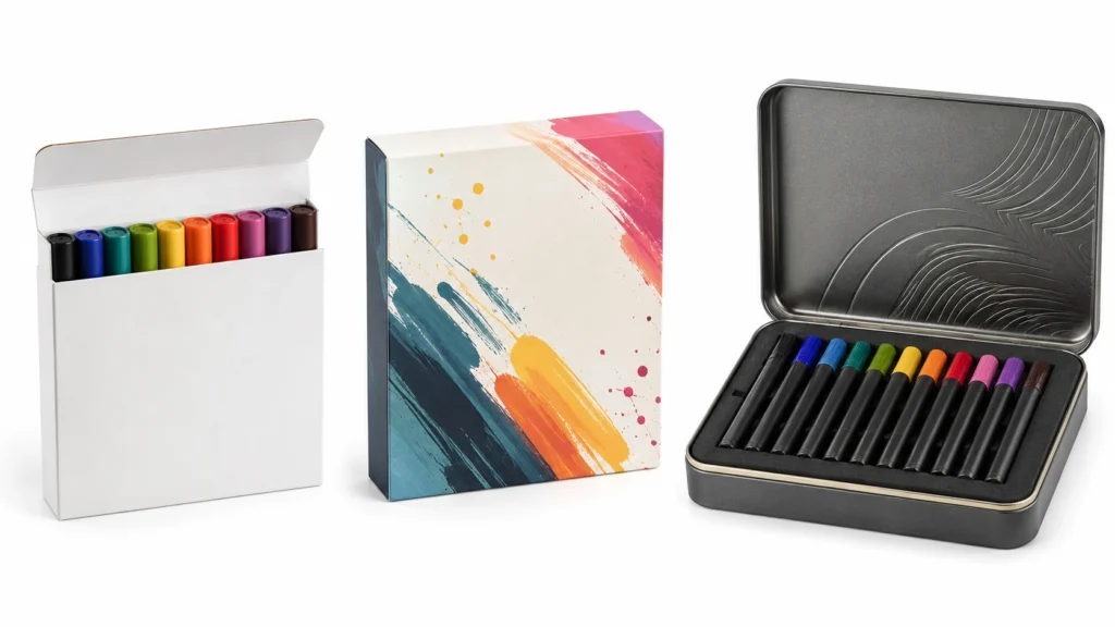 Acrylic marker market three pricing tiers comparison