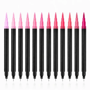 Pink Duo Tip Brush Marker