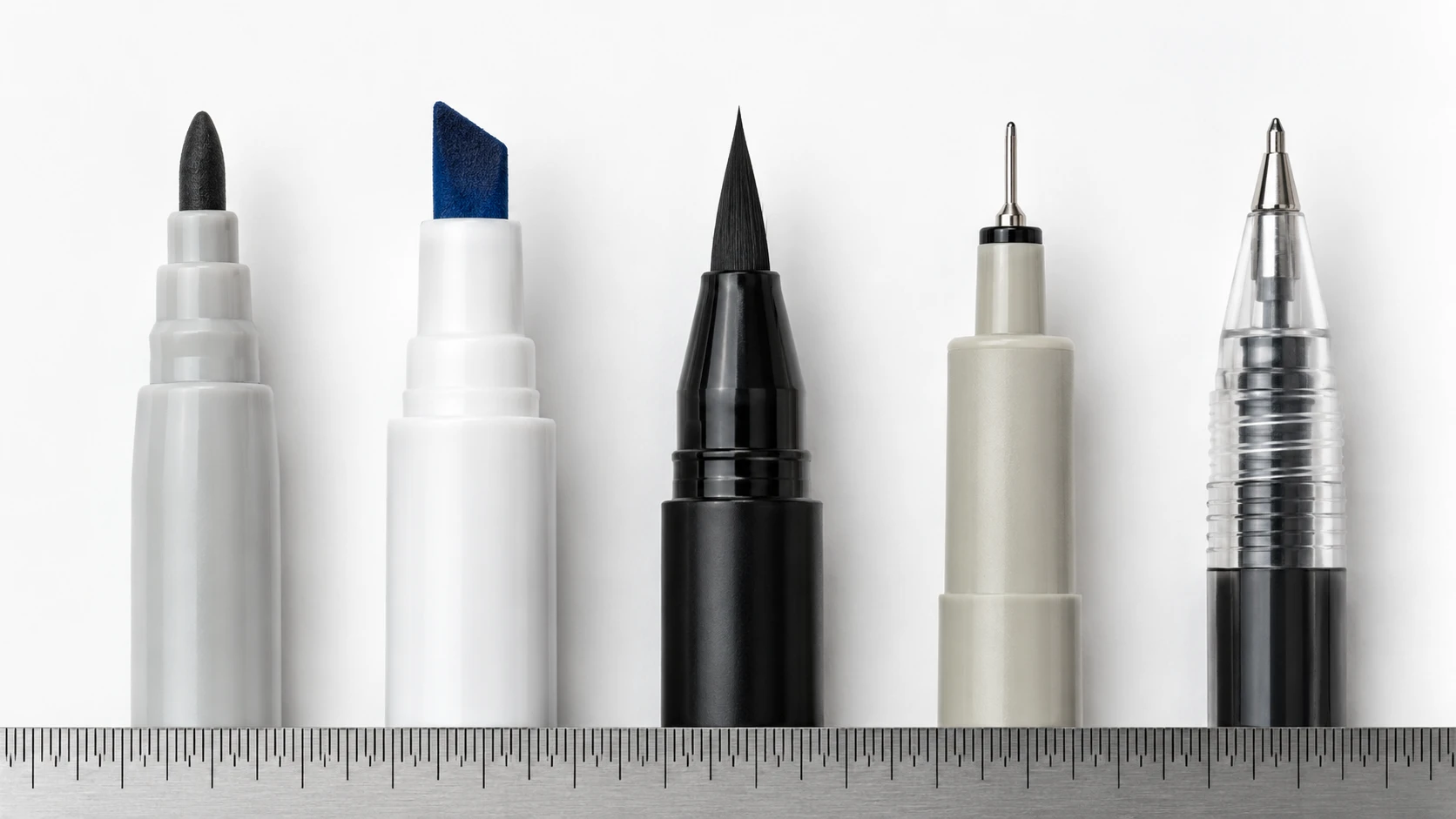 Pen tip types comparison for B2B buyers