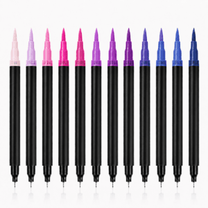 Purple Duo Tip Brush Marker