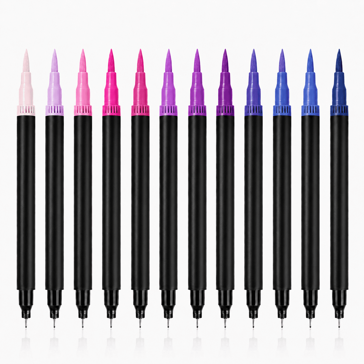 Purple Duo Tip Brush Marker