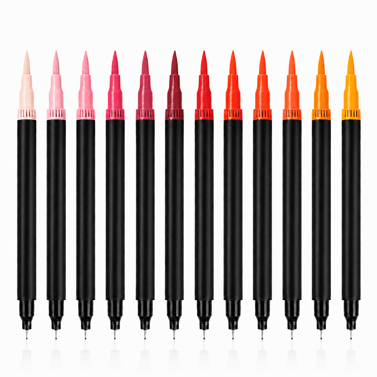 Red Duo Tip Brush Marker