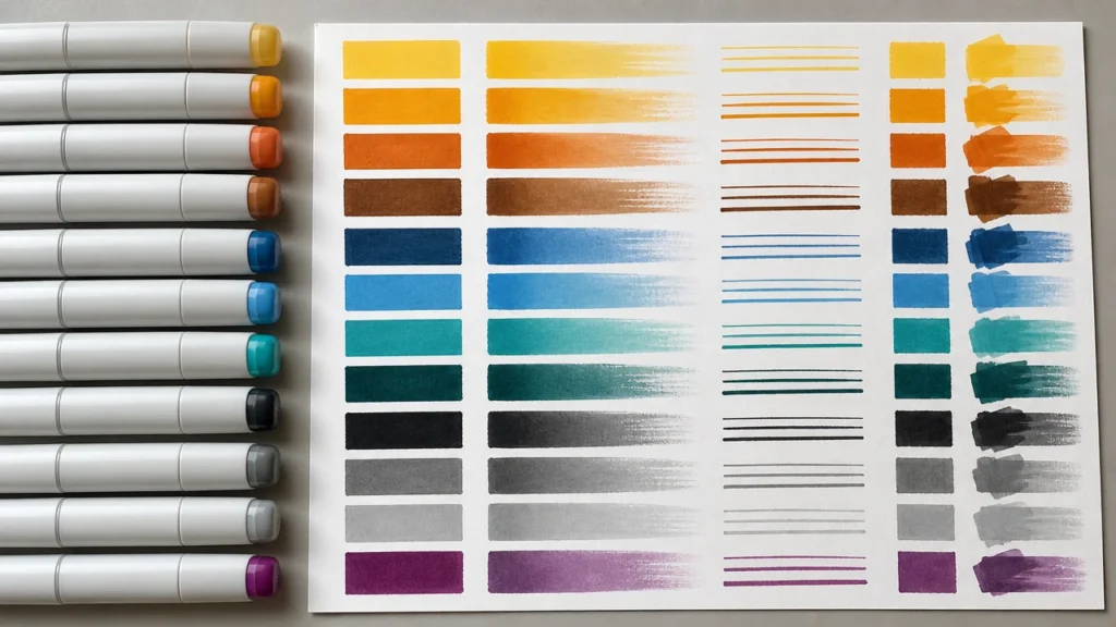 Custom marker set OEM architecture from ink to retail box