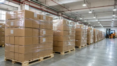 Bulk marker pen packaging ready for export shipping